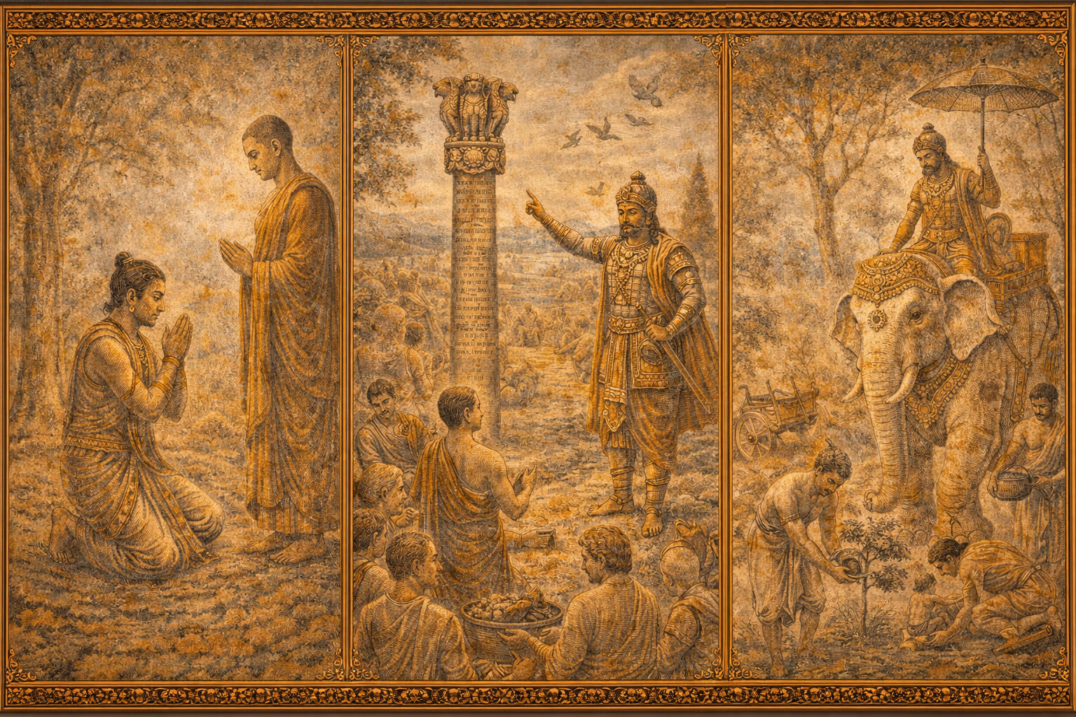 Ashoka's Conversion to the Dhamma
