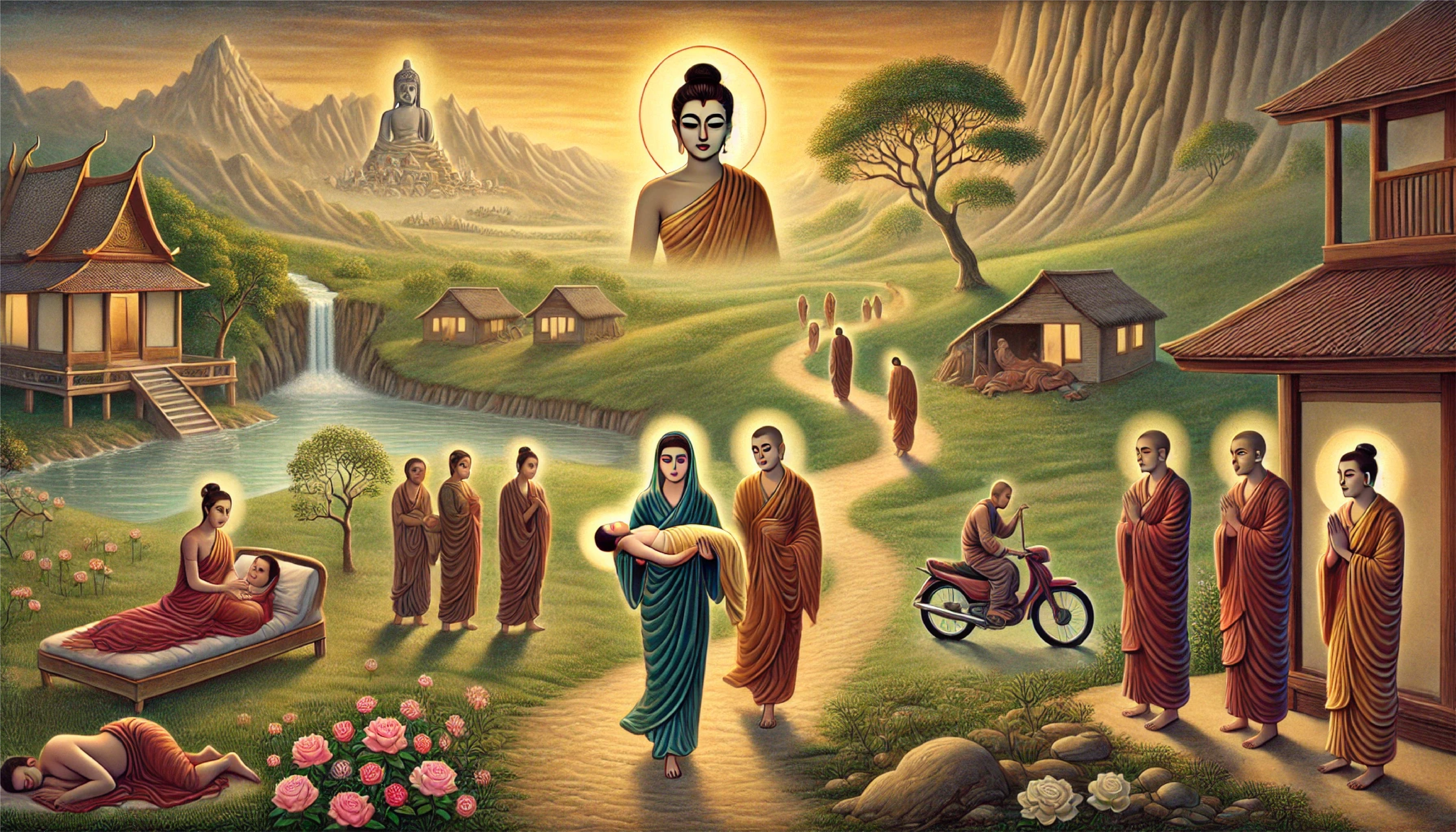 The Buddha and the Mustard Seed (Kisa Gotami)
