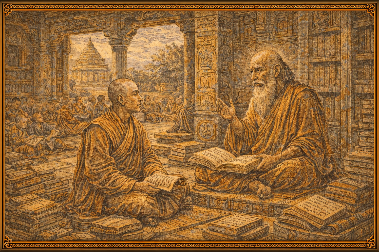 Shilabhadra — Teacher of Xuanzang at Nalanda